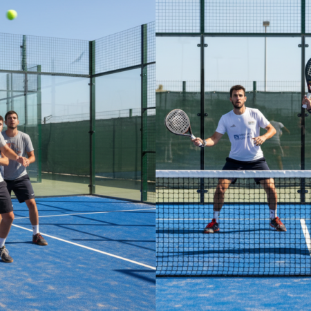 Comparación de Tácticas de Dobles en Pádel: Aficionados vs Profesionales en 2026